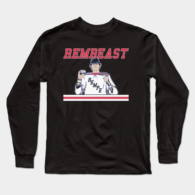 Matt Rempe Rembeast Long Sleeve T-Shirt by ganisfarhan